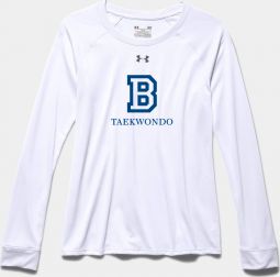 Women's Under Armour L/S Locker Shirt, White